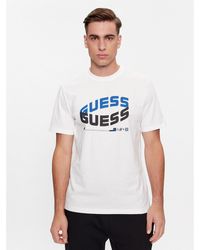 Guess - T-Shirt Z4Ri03 I3Z14 Weiß Regular Fit - Lyst