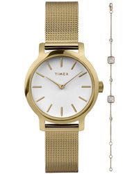 Timex - Uhr Und Armband Set Transcend Twg063900 - Lyst