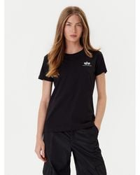 Alpha Industries - T-Shirt Basic T Small Logo 196054 Regular Fit - Lyst