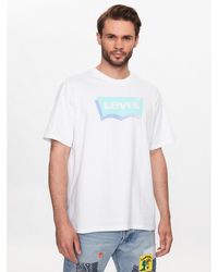 Levi's - T-Shirt 16143-0930 Weiß Relaxed Fit - Lyst