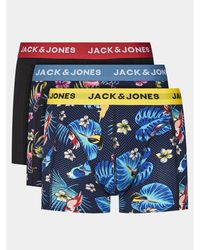 Jack & Jones - 3Er-Set Boxershorts Flower 12194104 - Lyst