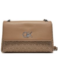Calvin Klein - Handtasche Re-Lock Conv Shoulder Bag_Jqc K60K612641 - Lyst