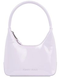 Tommy Hilfiger - Handtasche tjw ess must shoulder bag patent aw0aw16136 lavender flower w06 - Lyst