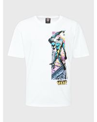 Huf - T-Shirt Marvel Web Of Ts02062 Weiß Regular Fit - Lyst