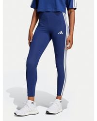 adidas - ESSENTIALS 3-STREIFEN COTTON LEGGINGS - Lyst
