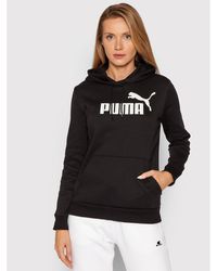 PUMA - Sweatshirt Essentials Logo 586788 Regular Fit - Lyst