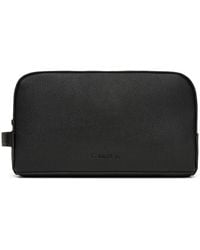 Calvin Klein - Kosmetiktasche Micropebble Washbag/Dopp Kit Lv04D1036G - Lyst