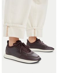 Calvin Klein - Sneakers Retro Runner Sock Panl Lth Neo Hw0Hw03118 - Lyst