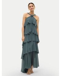 Vero Moda - Abendkleid Felicia 10295237 Grün Slim Fit - Lyst