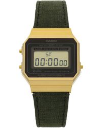 G-Shock - Uhr Vintage A700Wegl-3Aef Grün - Lyst