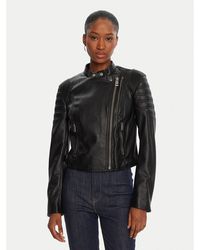 Guess - Jacke Aus Kunstleder W5Yl19 Whds0 Regular Fit - Lyst