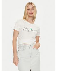 Jdy - T-Shirt Michigan 15311702 Weiß Regular Fit - Lyst