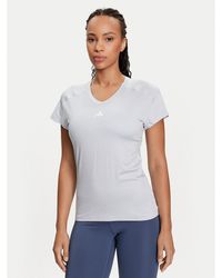 adidas - Technisches T-Shirt Own The Run Ik7441 Weiß Regular Fit - Lyst