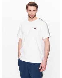 Ellesse - T-Shirt Capurso Shr17439 Weiß Regular Fit - Lyst
