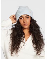 Tommy Hilfiger - Mütze Th Timeless Cable Beanie Aw0Aw13826 - Lyst