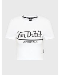 Von Dutch - T-Shirt Arta 6 230 050 Weiß Regular Fit - Lyst