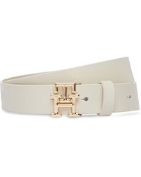 Tommy Hilfiger - Damengürtel Th Logo 2.5 Aw0Aw17496 - Lyst