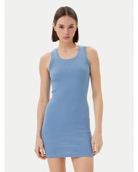 Tommy Hilfiger - Kleid Für Den Alltag Essential Dw0Dw20674 Slim Fit - Lyst