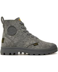 Palladium - Schnürstiefeletten Pampa Hi Merino 74377-027-M - Lyst