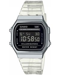 G-Shock - Uhr Vintage Digital A168Xes-1Bef Weiß - Lyst