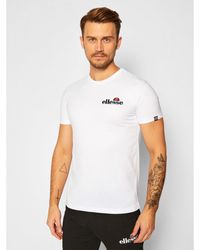 Ellesse - T-Shirt Voodoo Shb06835 Weiß Regular Fit - Lyst