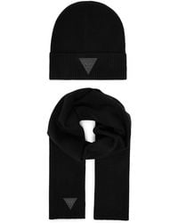 Guess - Set Schal Und Mütze Gfboxm P6103 - Lyst