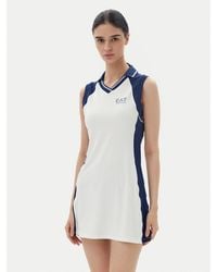 EA7 - Tenniskleid 7W000326 Af13282 M0058 Slim Fit - Lyst