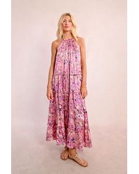 Molly Bracken - Robe longue à volants - Lyst
