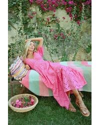 Molly Bracken - Robe longue en broderie ajourée - Lyst