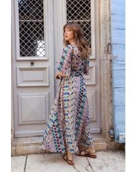 Molly Bracken - Robe longue à imprimé - Lyst