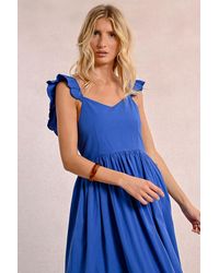 Molly Bracken - Robe longue fantaisie à volants - Lyst