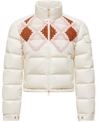 Moncler - Megara Wool-Trimmed Short Down Jacket - Lyst