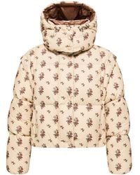 Moncler - Moncler Torcol Floral Hooded 2-In-1 Down Jacket - Lyst