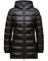 Moncler - Moncler Glements Hooded Mid-Length Down Jacket - Lyst