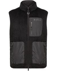 Moncler - Moncler Teddy Fleece Reversible Down Gilet - Lyst