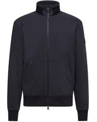 Moncler - Sweat Zippé En Coton Et Cachemire - Lyst