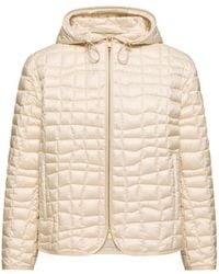 Moncler - Moncler Eglantier Hooded Geometric-Quilted Short Down Jacket - Lyst