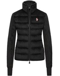 Moncler - Moncler Polartec Padded Zip-Up Sweatshirt - Lyst