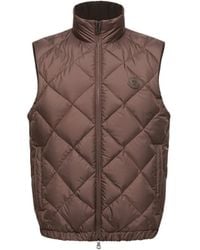 Moncler - Moncler Chobe Diamond Quilted Down Vest - Lyst