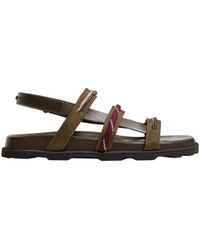 Moncler - Moncler Vera Isla Leather Sandals - Lyst