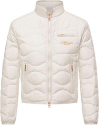 Moncler - Tegea Wave-Quilted Short Down Jacket - Lyst