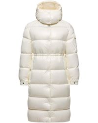 Moncler - Moncler Cavettaz Hooded Long Down Jacket - Lyst