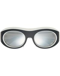 Moncler - Moncler Ramillon Oval Sunglasses - Lyst
