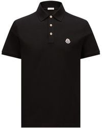 Moncler - Polo Shirt With Logo - Lyst