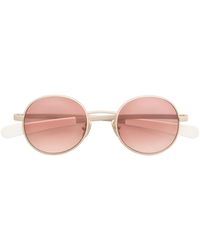 Moncler - Moncler Centro Oval Sunglasses - Lyst