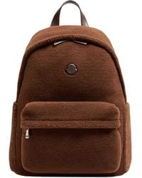 Moncler - New Pierrick Rucksack Aus Teddystoff, Herren, Größe - Lyst