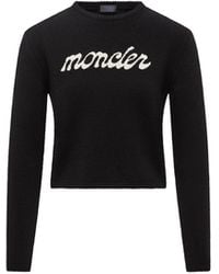 Moncler - Logo et pull-cachette - Lyst
