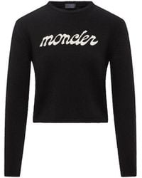 Moncler - LOGO LOGO DE LOOL Y CABLAZA JUMPER - Lyst