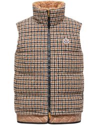 Moncler - Touvet Wool Blend Down Gilet - Lyst