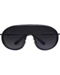 Moncler - Lunettes Vangarde Shield Sunglasses - Lyst